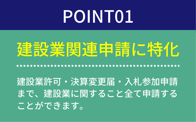 point01建設業関連申請に特化